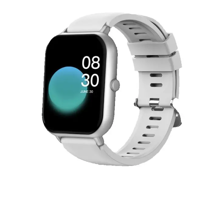Reloj Inteligente para Hombres y Mujeres con Pantalla de 1,83 pulgadas Accesorio Portátil de Computadora de Cuerpo Compatible with Android Wear Material de Banda de Silicona Resolución de Pantalla 240*284 - 1