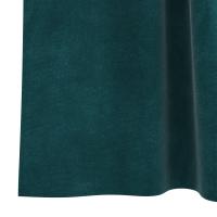 Cortinas Opacas vidaXL con Lazos para Colgar 2 pcs Verde Oscuro de Terciopelo - details 5