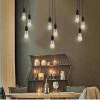 Lámpara Colgante De Techo Moderna Vintage Con 3 Cabezas E27 De Hierro Para Iluminación De Cocina Comedor Dormitorio Estilo Vintage Decorativo - details 2