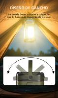 Lámpara De Camping LED Solar Recargable 4500mAh 1000LM Banco De Energía Emergencia 6 Modos De Luz Plegable Para Camping Pesca - details 33