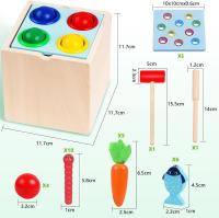 Juguete De Aprendizaje Temprano Montessori Para Niños Y Niñas Tablero Ocupado De Madera Con Sorter De Colores Y Formas Para Niños De 3-6 Años Juguete Sensorial Para El Desarrollo De Habilidades Motoras Finas - details 3