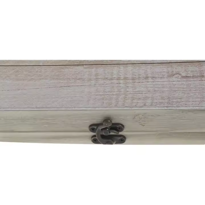 Cubierta Moderna de Medidor de Luz de Madera 46x6x31cm Diseño Elegante Iluminación y Decoración - 1