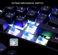 Motospeed CK61 Teclado Mecánico 61 Teclas RGB Retroiluminado Con Cable Para Oficina Y Gaming Compatible Con Android Y Windows Switch Rojo - details 2