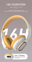 Auriculares Bluetooth H7 Para TV Con Micrófono Y Adaptador USB Cancelación De Ruido Estéreo Plegable Bass Para Earphone - details 8
