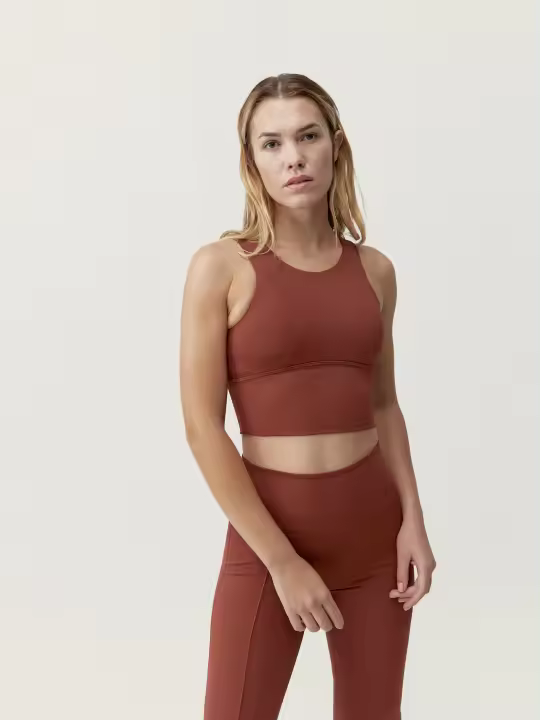 Born Living Yoga Top Elin Caoba - 1