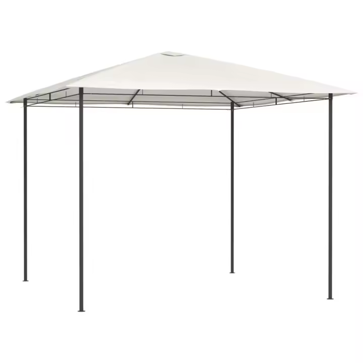 vidaXL Cenador color crema 3x3x2,6 m 160 g/m² - 1