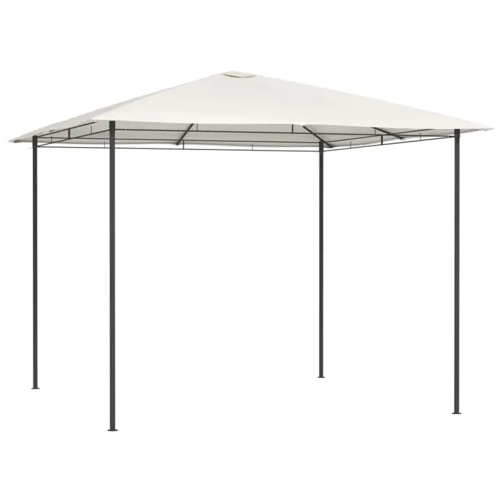 vidaXL Cenador color crema 3x3x2,6 m 160 g/m² - 1