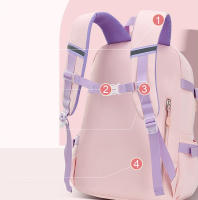 Mochila con hombros para niños, morral escolar para estudiantes de primaria, de grado 1-2-3-4-5-6, 6-12 años, nueva tendencia - details 3