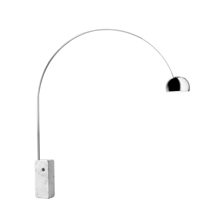 Barcelona LED Lámpara de pie arco "Bend" - E27 - 1