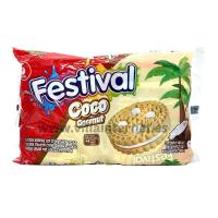 Galletas Festival Paquete 403gr 12 Unid*3pack   Vainilla-recreo-frutti-fresa-coco-limon-chocolate - details 3
