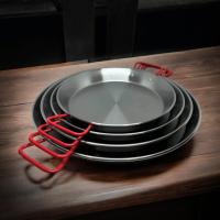 La Ideal paellera Valenciana de acero pulido,  sartén para cocinar paella; medidas diferentes - details 1