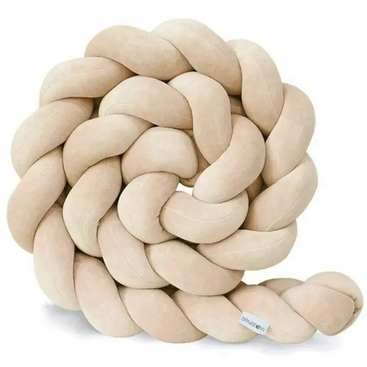 Protector de Cuna, Cojín de Algodón para Nuevo nasido, Cama de Viaje (2 metros) - 1