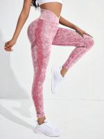 Leggings De Gimnasio Para Mujer Cintura Crossover Levantamiento De Glúteos Fitness Yoga Deportes Al Aire Libre Tallas Verdaderas - details 5