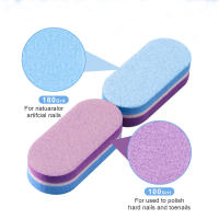Bloque De Pulido Para Uñas 12/50pcs Profesional Para Manicuras Y Pedicuras De Calidad Salon Con Polímero Acrílico - details 3
