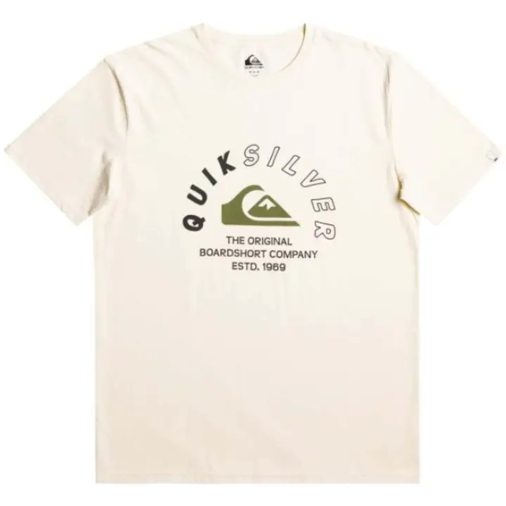 Camisetas marca Quiksilver modelo Eqyzt07276-Wdw0 para hombre en color beig - 1