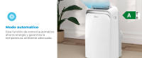 MIDEA Pingüino Aire Acondicionado Portátil Frío y Calor 3000 Frigorías / 12000 BTU - Climatizador silencioso con bomba calor 3500 W Air conditioner 4 modalidades con kit de ventana y control remoto - details 7