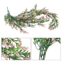 Vine Artificial Colgante En Maceta Decorativa De Flores Falsas De Lavanda Para Decoración De Casas Y Eventos Como Bodas - details 0