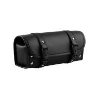 Bolsa De Viaje Para Manillar De Motocicleta PU Cuero Impermeable Bolsa De Herramientas Vintage Para Harley Bobber Suzuki Honda - details 4