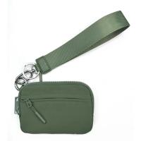 Monedero pequeño de nailon impermeable con llavero y tarjetero multifunción para mujer - details 1