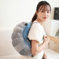 Mochila De Peluche De 40cm Con Forma De Caracol Juguetes De Peluche Suaves Para Niñas Regalos De Cumpleaños Mochila De Hombro Unisex - details 7