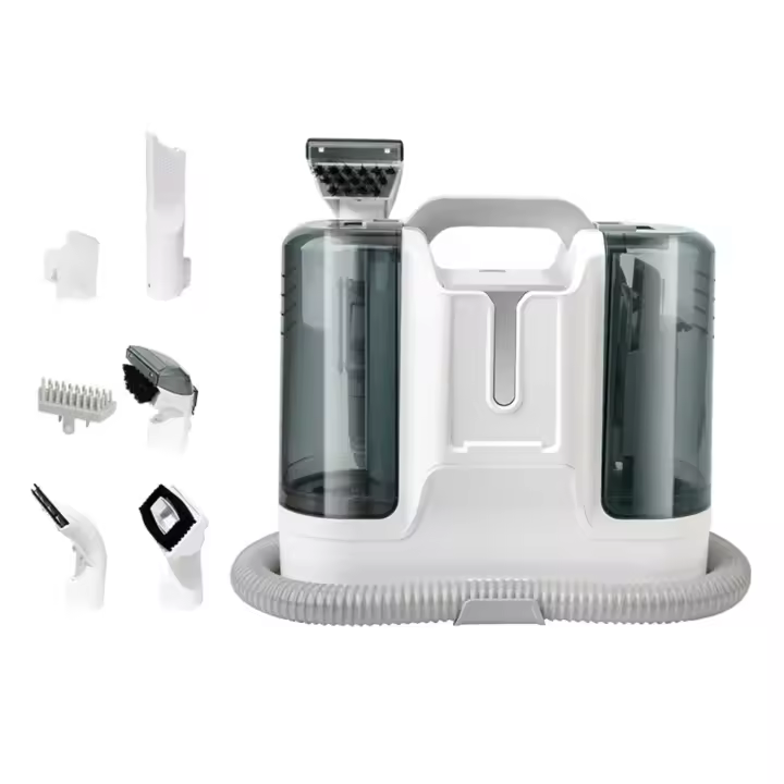 Aspirador de agua, Limpiador a vapor para sofá, limpiador de alfombras y tapicerias upholstery limpiador de manchas, 400W, 1.8L - 1