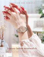 Reloj De Mujer POEDAGAR De Lujo Superior Resistente Al Agua Con Fecha Y Día Elegante Reloj De Pulsera De Cuarzo De Alta Calidad Moda Reloj De Mujer - details 1