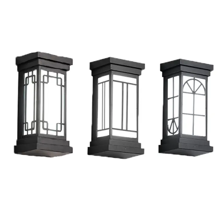 Lámpara De Pared Exterior LED Impermeable IP66 Iluminación Moderna Para Porche Balcones Jardines Luz Exterior Incluye Bombilla - 1