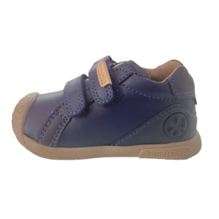 ZAPATO RESPETUOSO DE LA MARCA BIOMECANICS AZUL Y MARRN - 1