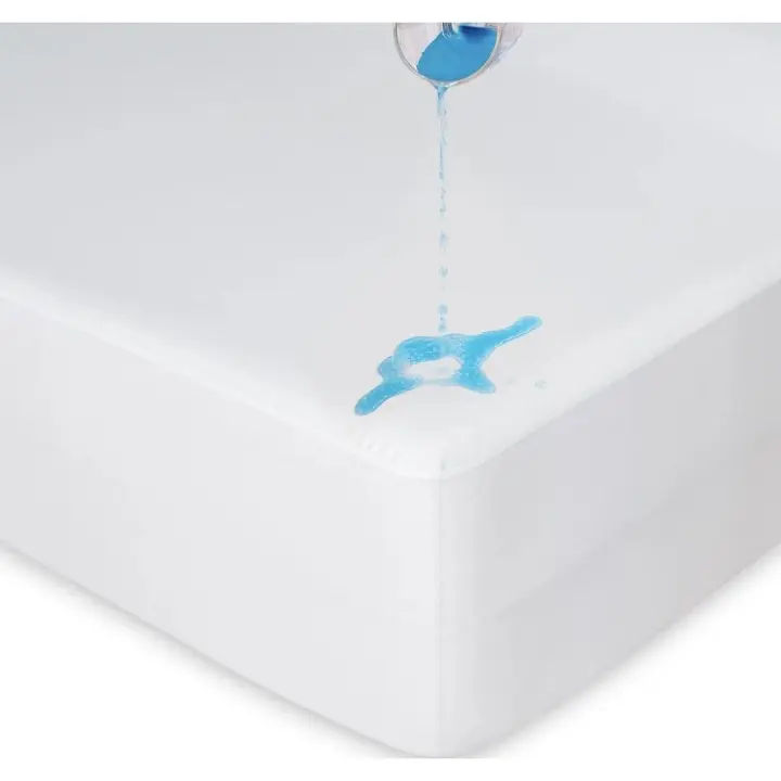 JIMENÉZ HOME - JIMÉNEZ®️ Protector Colchón Impermeable 100% Algodón 30cm de altura colchón base PU silencioso LINIVA HOME. - 1
