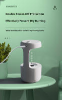 Humidificador De Agua Con LED Y Reloj Anti-Gravedad Creativo Técnología Negra Para Decoración Del Hogar Regalos Para Amigos - details 8