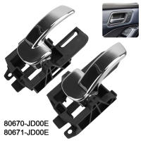 Manijas De Puerta Interior Para Nissan Qashqai J10 2007-2013 80670JD00E 80671JD00E ABS 19cm X 8cm Peso 320g Paquete De 2 Piezas - details 0