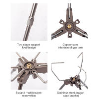 Soporte Ajustable De Altura Para Estufa De Gas Para Camping Y BBQ Soporte De Aluminio Para Estufa Individual Portátil Soporte De Tanque De Gas - details 7