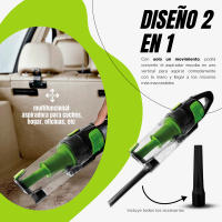 Aspirador Escoba y de Mano con Cable Profesional (2 en 1) sin Bolsa AirVac  Aspiradora sin Bolsa Potente 880 W con Tecnología Ciclónica  Aspiradora Vertical Eléctrica con Filtro HEPA.  De XSQUO Useful Tech. - details 2