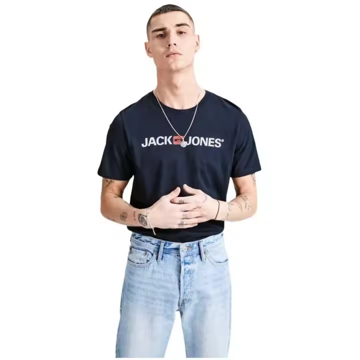 Camiseta de Manga Corta Jack&Jones  para hombre en color azul - 1