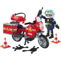PLAYMOBIL moto de bomberos (71466) Action Heroes - details 2