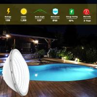 LED Piscina PAR56,18W Foco LED Piscina Sumergible Iluminación LED Empotrados, 1800lm, Ángulo de 120 °, Impermeable IP68, 12V DC/AC, 6000K - details 3