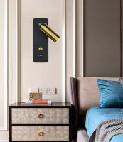 Lámpara De Pared LED Para Interiores 7W Con Carga USB Luz De Pared Moderna Nórdica Para Dormitorio Y Sala De Estar Interruptor Incluido - details 17