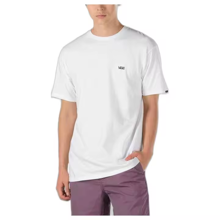 Camiseta de Manga Corta Vans Mn Left Chest Logo para hombre en color blanco - 1