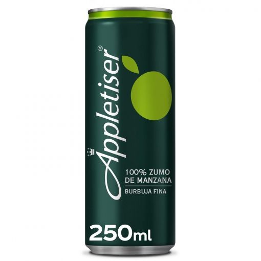 Appsense Appletiser Lata 250ml Pack 12uds - Bebida 100% Zumo de Manzana