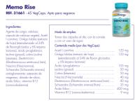 Memo Rise 45 Cápsulas - Solaray - details 2