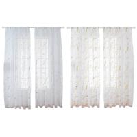 Cortinas De Gauze Translúcidas De 100x200cm Con Patrones De Mármol Dorado Y Plateado Diseño Bipartido Izquierdo Y Derecho Para Decoración De Ventanas Y Hotelería - details 0