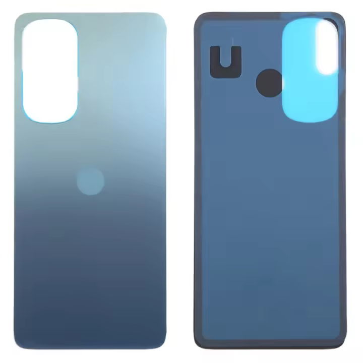 Tapa bateria trasera compatible para Motorola EDGE 30 repuesto trasero azul - 1