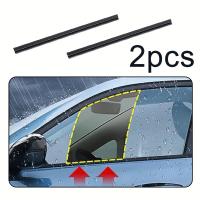 2pcs Limpia Visión Láminas De Lluvia Doble Goma Para Ventanas Laterales De Coche Adecuadas Para Pantallas Del Conductor Y Pasajeros Accesorios De Automóvil - details 6