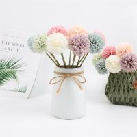 5Pc Flores Artificiales De Algodón Hydrangea Para Decoración De Hogar Y Dormitorio Decoración De Boda Y Cumpleaños Accesorios Para Vaso De Sala De Arte - details 1