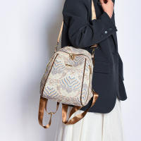 Mochila Deportiva De Lujo Para Jóvenes Estudiantes Estilo Nuevo Con Bordado Y Impresión Gran Capacidad Moda Viaje - details 0