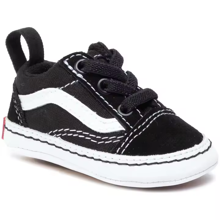 Zapatillas Vans Old Skool Crib para bebe en color negro - 1