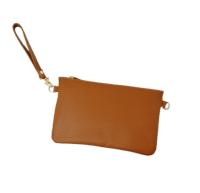 Bolso Clutch Mujer with Correa para el hombro, Bolso de fiesta, mini Bolso Piel authentic Suave, Made in Italy, Modelo Mya , Clutch Cuero - details 0
