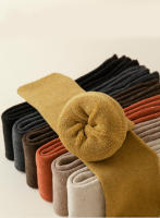 Calcetines Largos Sin Tobilleras De Punto Para Mujer Cubierta De Pie En Invierno Color Blanco Material Poliéster Y Spandex - details 8