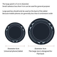 Anillo De Placa Metálica Para Magsafe Soporte Magnético Para IPad Carro Radiador Adhesivo De Hierro Para Tablet PC Tamaño 9cm - details 3