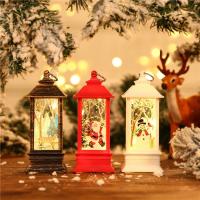 Lámpara De Santa Claus Para Navidad Decoración De Casa Luces De Viento Feliz Navidad Adornos Para Xmas Y Año Nuevo 2022-2023 - details 3